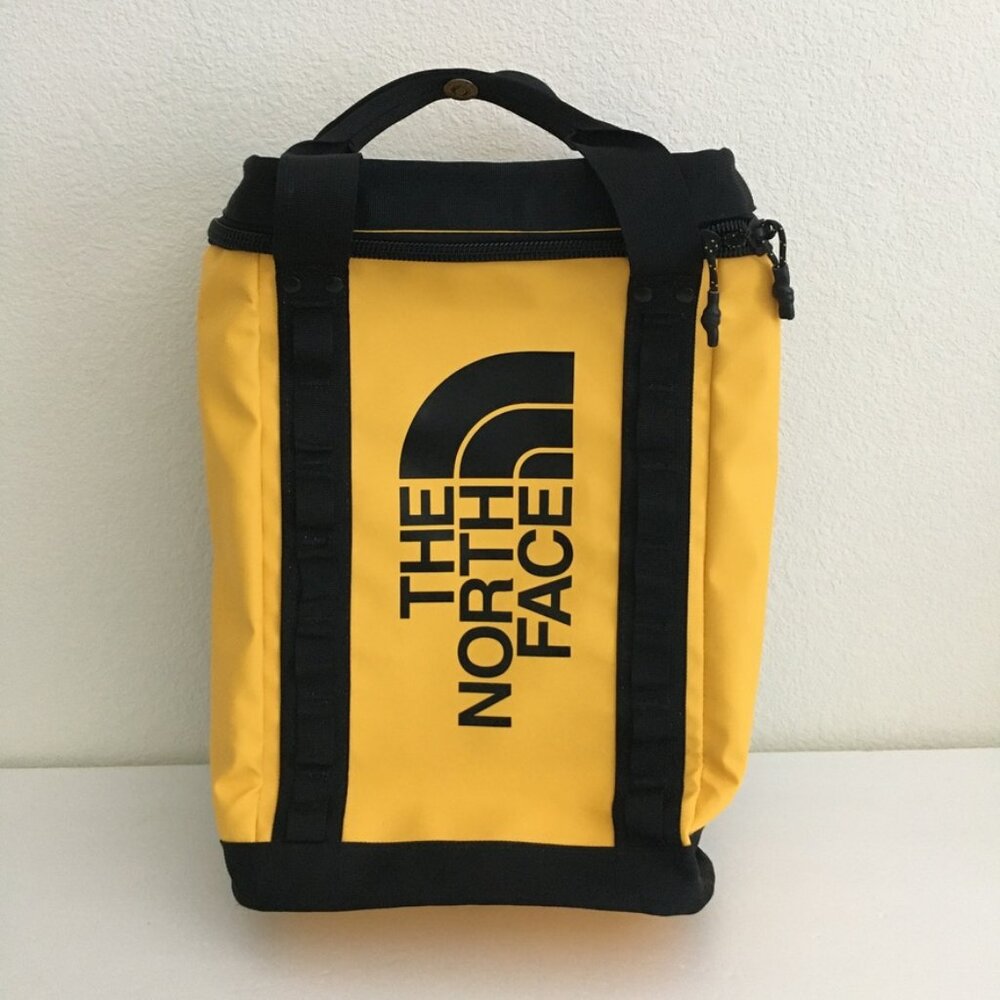 The North Face Backpack Yellow 14L Explore Fusebox Excellent pre-owned condition